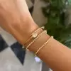 1.5ct Pear Cut Modern Simple Serpent Bangle