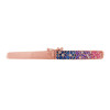 6ctw Round Cut Multicolor Sapphire Paved Rainbow Bangle