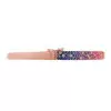 6ctw Round Cut Multicolor Sapphire Paved Rainbow Bangle