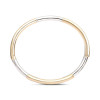Bezel Set White Sapphire Modern Simple Bangle
