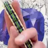 48ctw Round and Baguette Cut Wide Bold Bracelet