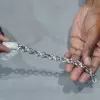 6ctw Baguette Cut Blue Sapphire Infinity Bracelet