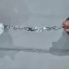 6ctw Baguette Cut Blue Sapphire Infinity Bracelet