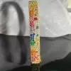 6ctw Scattered Paved Multicolor Sapphire Rainbow Starry Bangle