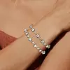 12ctw Cushion Cut Two Tone Vintage Tennis Bracelet