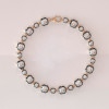 14ctw Asscher Cut Two Tone Vintage Tennis Bracelet
