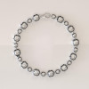 14ctw Asscher Cut Two Tone Vintage Tennis Bracelet