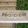 14ctw Asscher Cut Two Tone Vintage Tennis Bracelet