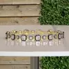 14ctw Asscher Cut Two Tone Vintage Tennis Bracelet
