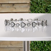 12ctw Heart Cut Two Tone Vintage Tennis Bracelet
