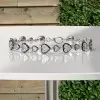 12ctw Heart Cut Two Tone Vintage Tennis Bracelet