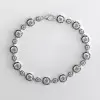 12ctw Cushion Cut Two Tone Vintage Tennis Bracelet