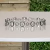 12ctw Cushion Cut Two Tone Vintage Tennis Bracelet