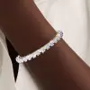 26ctw Cluster Daisy Filigree Two Tone Bangle