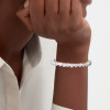 26ctw Cluster Daisy Filigree Two Tone Bangle