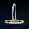 26ctw Cluster Daisy Filigree Two Tone Bangle