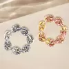 12ctw Flush Set Ruby/Blue Sapphire Link Bracelet