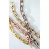12ctw Multicolor Sapphire Paved Stackable Link Bracelet