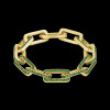 12ctw Multicolor Sapphire Paved Stackable Link Bracelet