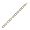 20ctw Round and Baguette Cut Link Bracelet