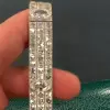 30ctw Marquise Cut White Sapphire Vintage Statement Bracelet