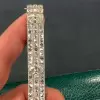 30ctw Marquise Cut White Sapphire Vintage Statement Bracelet