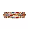 20ctw Princess Cut Rainbow Sapphire Large Link Statement Bracelet
