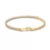3.5ctw Multicolor Sapphire Paved Rainbow Bracelet