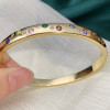 Flush Set Multicolor Sapphire Starry Bangle