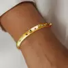 Flush Set Multicolor Sapphire Starry Bangle