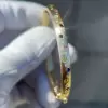Flush Set Multicolor Sapphire Starry Bangle