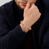 20ctw Pear Cut Multicolor Sapphire Infinity Bracelet