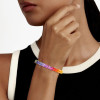 16ctw Baguette Cut Multicolor Sapphire Rainbow Bracelet