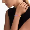 16ctw Baguette Cut Multicolor Sapphire Rainbow Bracelet