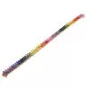 16ctw Baguette Cut Multicolor Sapphire Rainbow Bracelet