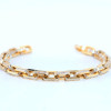 14ctw Princess Cut Invisibly Set Emerald Link Bracelet