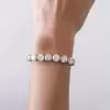36ctw Round Cut White Sapphire Classic Tennis Bracelet