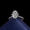 Oval Cut White Sapphire Engagement Ring
