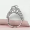 Handmade Pear Cut Sterling Silver Engagement Ring