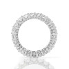 Handmade Radiant Cut Eternity Women's Band