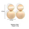 Simple Style Fashion Alloy Earring