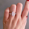 Handmade 4 Ct Pear Cut Engagement Ring