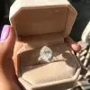 Handmade 2.65 ct Marquise Cut 925 Sterling Silver Engagement Ring