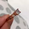Handmade Round Cut 925 Sterling Silver Engagement Ring 1.5 CT