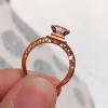 Handmade Round Cut 925 Sterling Silver Engagement Ring 1.5 CT