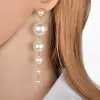 Venetian Pearl Long Eearring