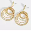 Original Design Bohemian Style Multilayer Circle Earring