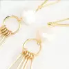 Original Design Irregular Natural Pearl Alloy Earring