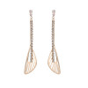 Elegant Wings Rhinestone Alloy Earring