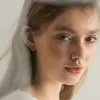 Designer Brand Star Moon Asymmetric Earring